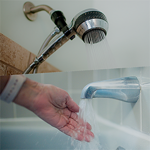 shower or bath