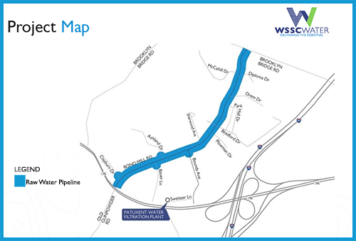 Patuxent project map
